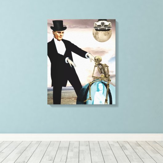 Gott spielt Leinwand (Insitu (Holzboden))