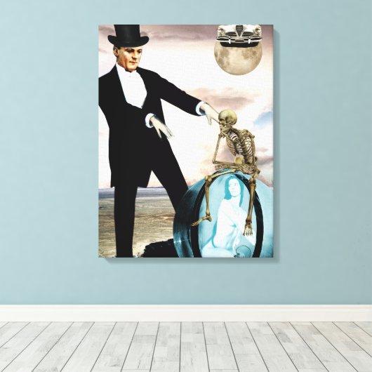 Gott spielt Leinwand (Insitu (Holzboden))