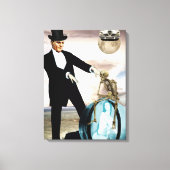 Gott spielt Leinwand (Vorderseite)