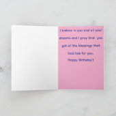 Gott sprach karte (Innenseite)