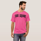Gott Squad Black Vintag T-Shirt (Vorne ganz)