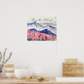 Gott steht für immer poster (Küche)