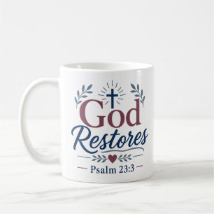 Gott stellt den christlichen Glauben wieder her Zi Kaffeetasse