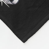 Gott Stronger als Dyslexia Kostüm Ribbon Ch Fleecedecke (Ecke)