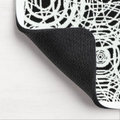 Gott-Touchs das schwarze Wasser Mousepad (Ecke)