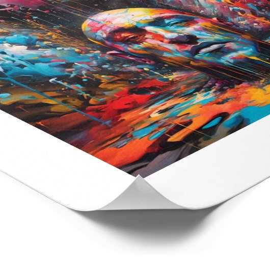 Gott trennt das Firmaposter Poster (Ecke)