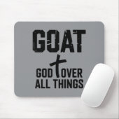 Gott über allen Dingen Mousepad (Mit Mouse)