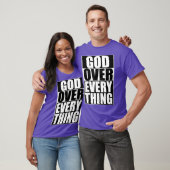 Gott über alles Coole Christliche T - Shirt Funny (Unisex)