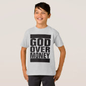 Gott über Geld T-Shirt (Vorne ganz)