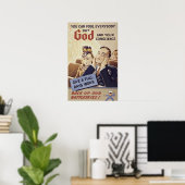 Gott und euer Gewissen Poster (Heimbüro)