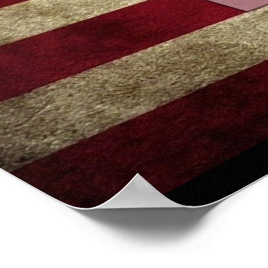 Gott und Land Poster (Ecke)