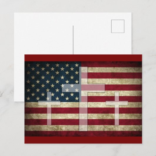 Gott und Land Postkarte (Vorne/Hinten)