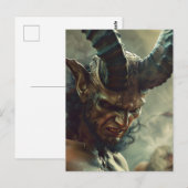 Gott und Monster - Pan Postkarte (Vorne/Hinten)