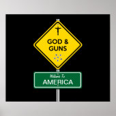 Gott und Waffen Poster (Vorne)