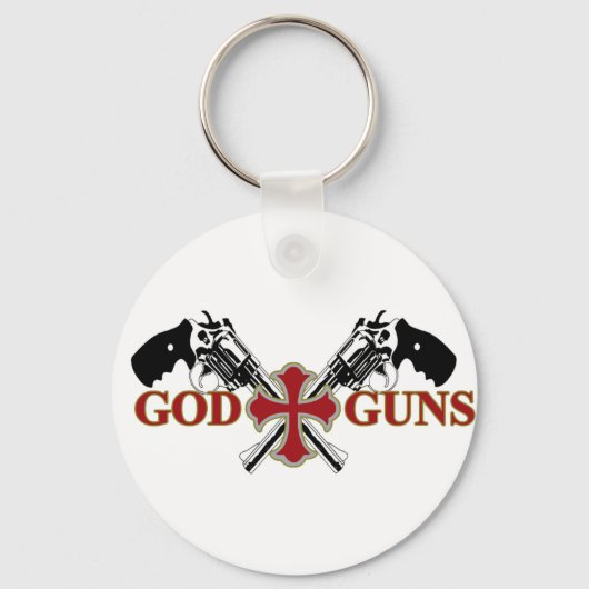 Gott und Waffen Schlüsselanhänger (Vorderseite)