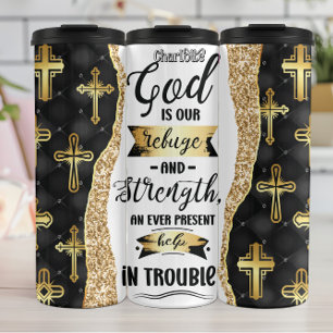 Gott Unsere Zuflucht Stärke Ärger Thermosbecher