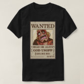 Gott Usopp Gewollt Poster 1 T-Shirt (Design vorne)
