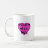 Gott Vater der Braut Kaffeetasse (Links)