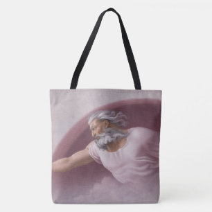 Gott Vater Göttlicher Segen Antike Rose Tasche