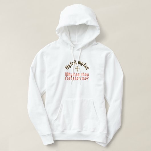 Gott verlor mich (Mehr Farben & Stile) - Hoodie (Design vorne)