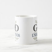 Gott versteht spirituelles devotionales Zitat Kaffeetasse (Mittel)