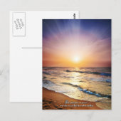 Gott versteht unsere Gebete auch wenn... Postkarte (Vorne/Hinten)