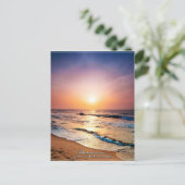 Gott versteht unsere Gebete auch wenn... Postkarte (Stehend Vorderseite)