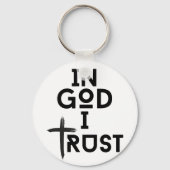 Gott vertraue ich schlüsselanhänger (Vorderseite)