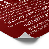 Gott vertrauen wir, Crucifix, Christliche Bibelkla Poster (Ecke)