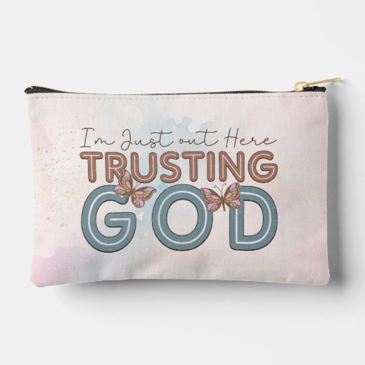 Gott vertrauen zubehörtasche (Rückseite)