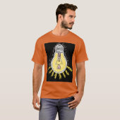 Gott verwandelt Ihre Dunkelheit in Lichtprämie T-Shirt (Vorne ganz)