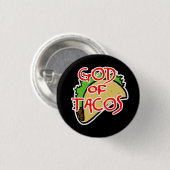 Gott von Tacos Button (Vorne & Hinten)