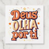 Gott wacht über dich geschenkanhänger (Rückseite)
