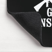 Gott, Waffen und Eingeweide, Frohe Weihnachten Mousepad (Ecke)