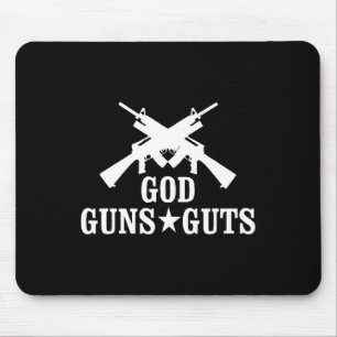 Gott, Waffen und Eingeweide, Frohe Weihnachten Mousepad