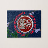 "GOTT WAR MIT MIR" ICH BIN ÜBERLEBENDER PUZZLE (Horizontal)