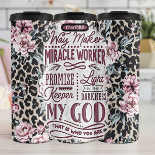 Gott: Weg Maker, Licht, Hüter Thermosbecher