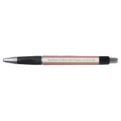 "Gott will, neue Kapitel zu schreiben..." Stift (Vorderseite)