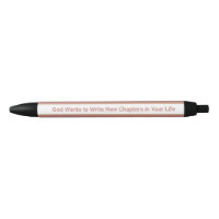 "Gott will, neue Kapitel zu schreiben..." Stift