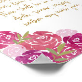 Gott wird alle Tränen abwischen Offenbarung 21:4 Poster (Ecke)