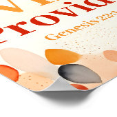 Gott wird Boho Christliche Mauerkunst geben Poster (Ecke)