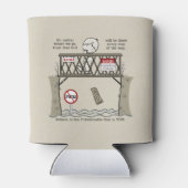 Gott wird da sein dosenkühler (Rückseite)