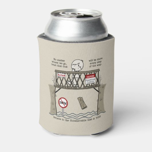 Gott wird da sein dosenkühler (Kanne Rückseite)