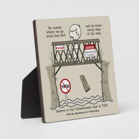 Gott wird da sein fotoplatte (Vorderseite)