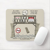 Gott wird da sein mousepad (Mit Mouse)