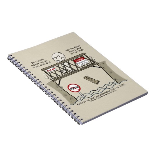 Gott wird da sein notizblock (Rechte Seite)