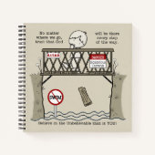 Gott wird da sein notizblock (Vorderseite)