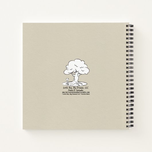 Gott wird da sein notizblock (Rückseite)