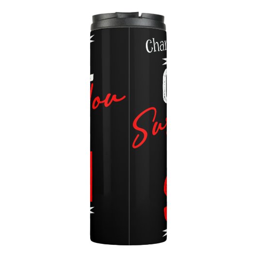 Gott wird dich bald überraschen thermosbecher (Rückseite)