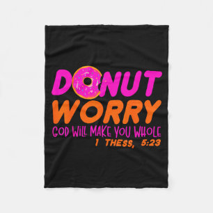 Gott wird dich ganz lustig Männer Frauen Jesus Dou Fleecedecke